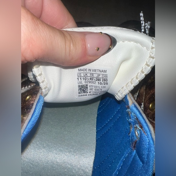 NEW Adidas Wales Bonner x Samba Leopard Pony Sneaker Shoes Men’s 11 Women 12 1/2 - Picture 5 of 11